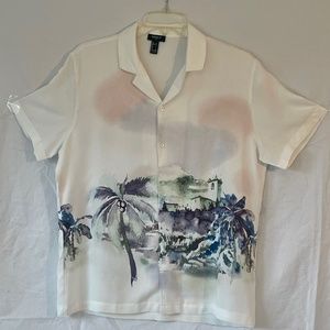 Men’s FOREVER 21 short sleeve button down